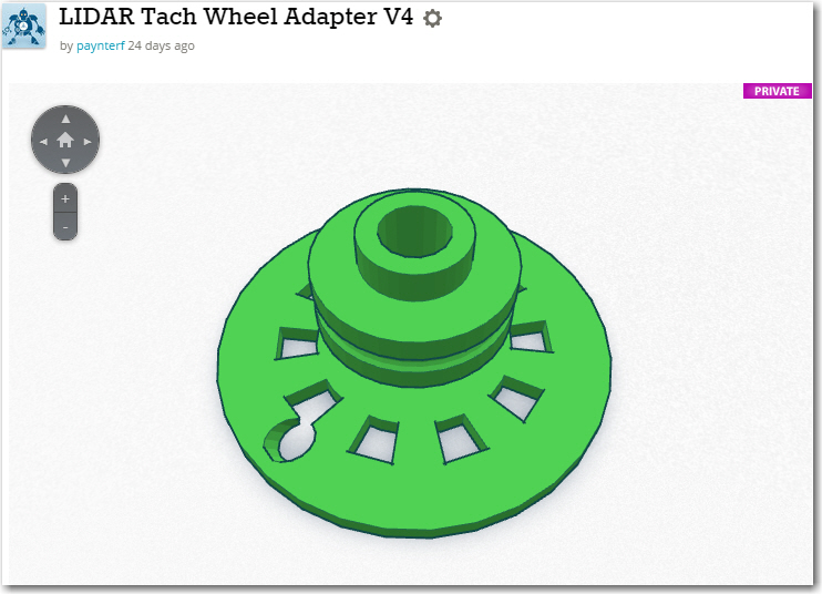 Tach Wheel V4