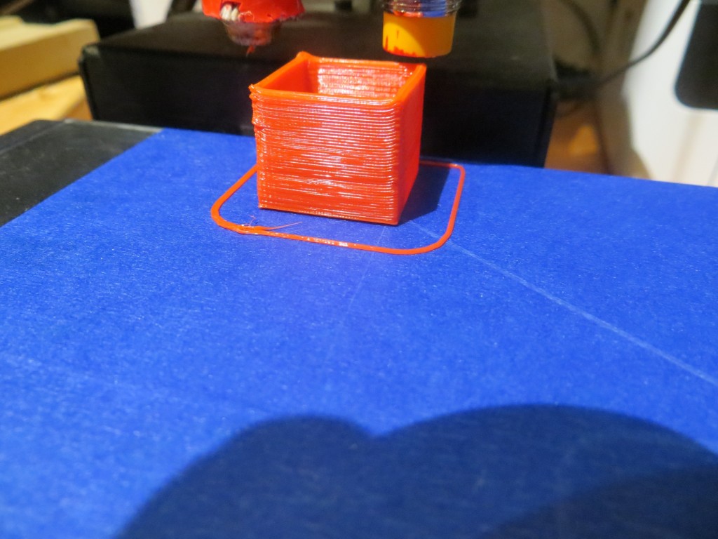 20mm cal cube printed at the rear left corner (0,153)